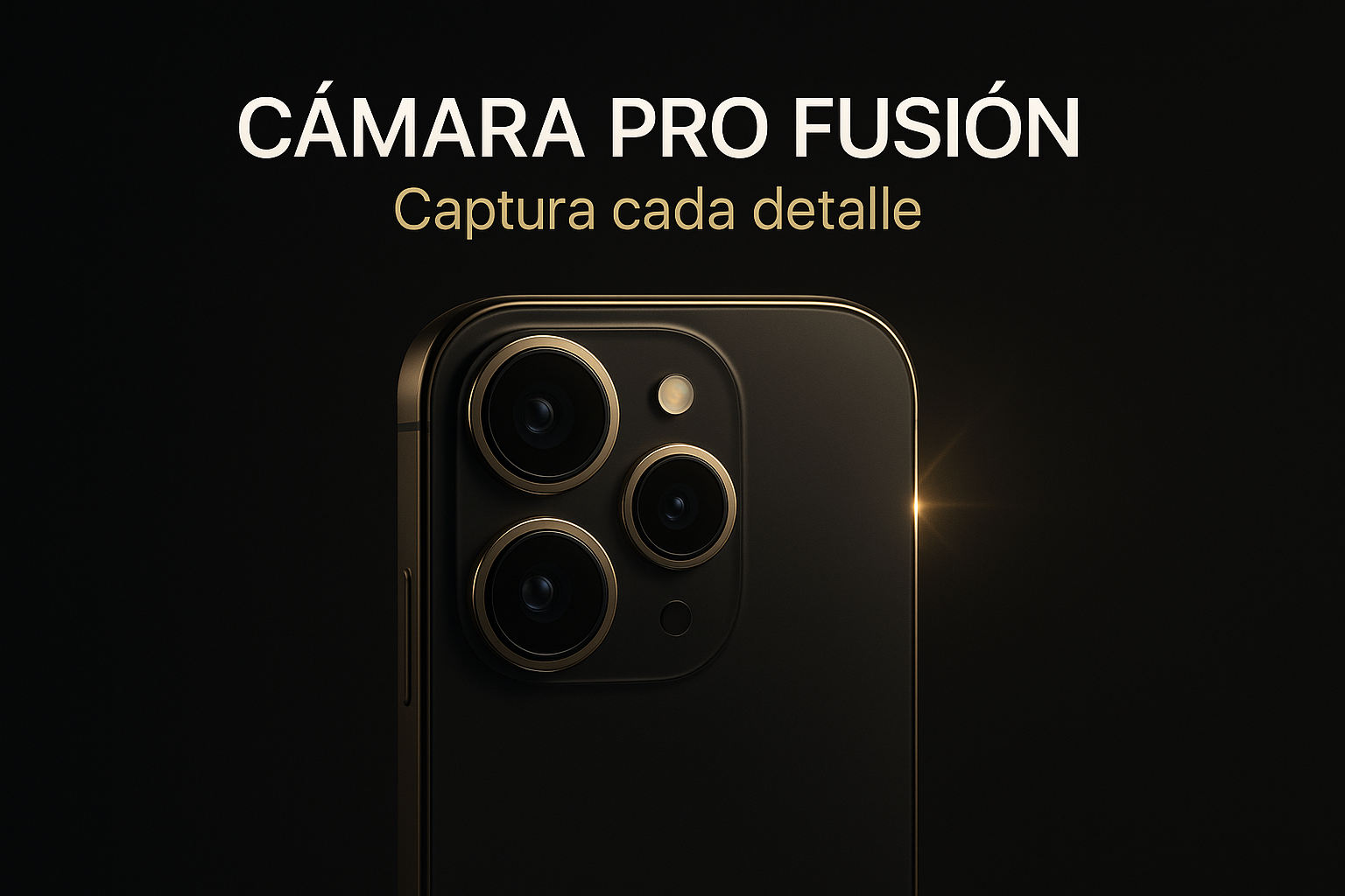 iPhone 17 Pro - Camara Pro Fusion