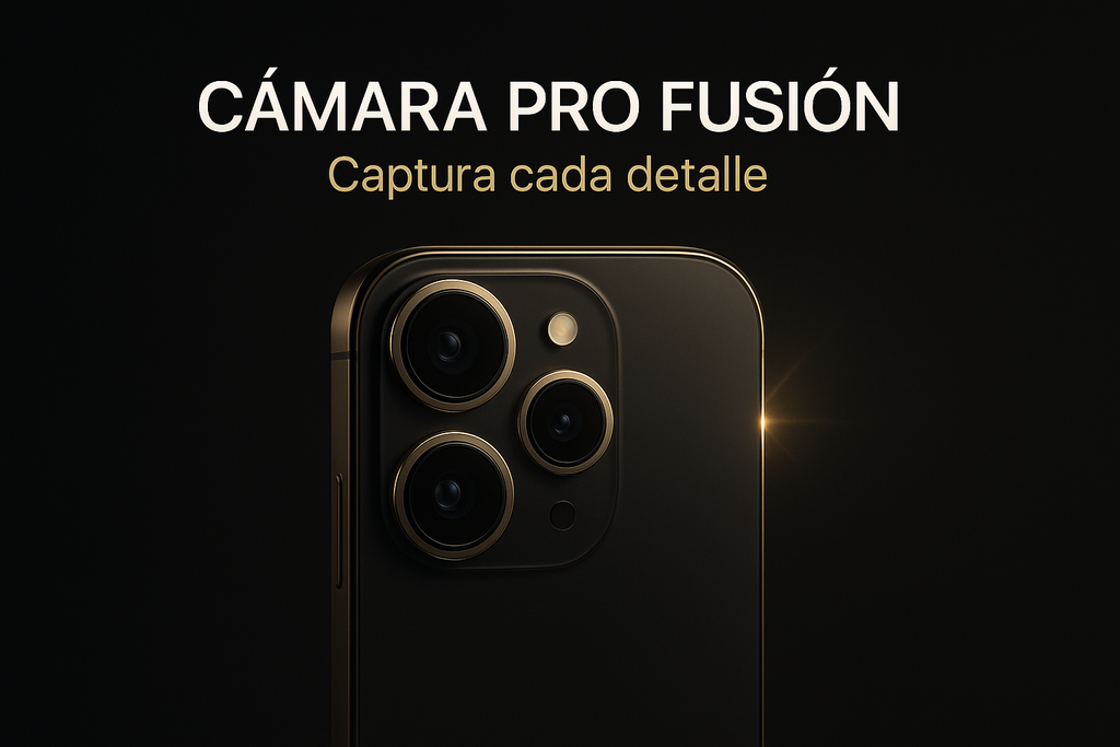 iPhone 17 Pro Max - Camara Pro Fusion, captura cada detalle