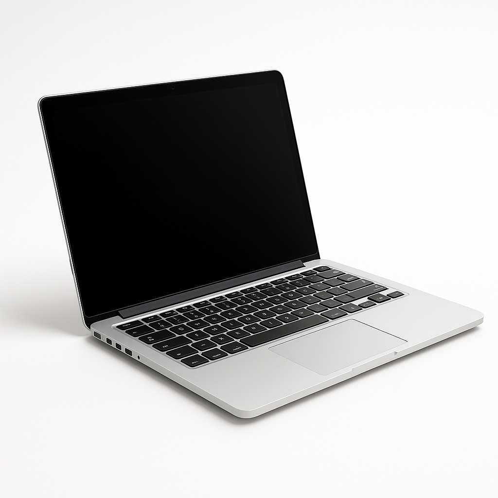 MacBook Air 15 M5 - vista abierta con teclado